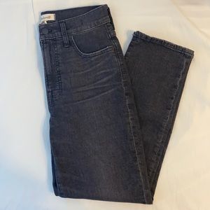 Madewell Black Perfect Vintage Crop Jeans